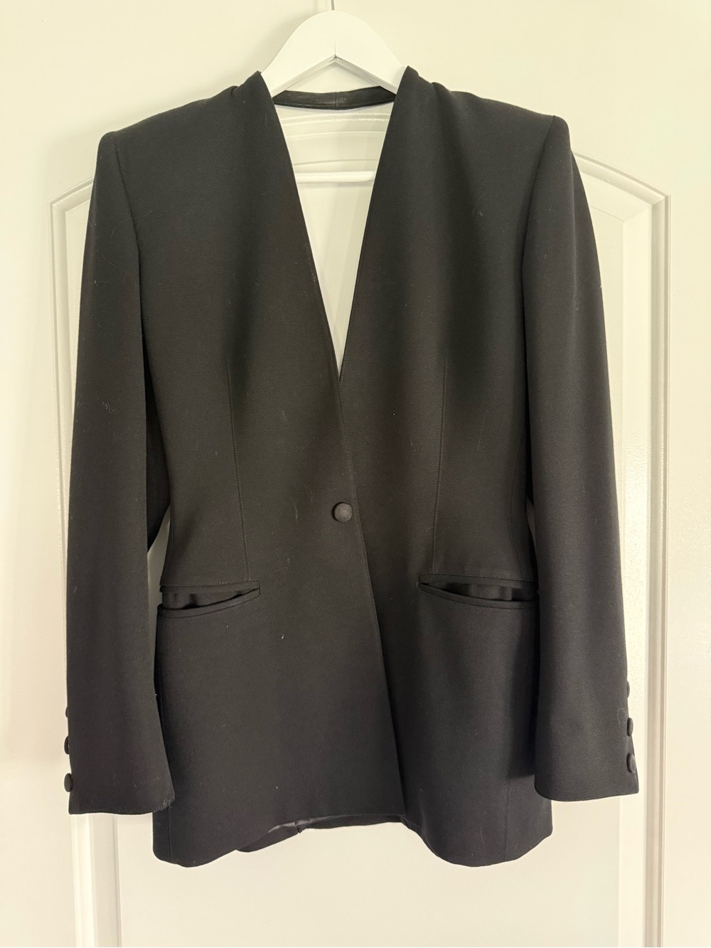 Vintage open back Blazer